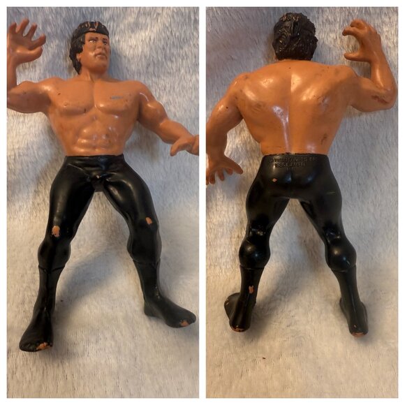 Vintage 1980’s Lot of 8 WWF Wrestling LJN Titan Sports Action Figures - Picture 7 of 11